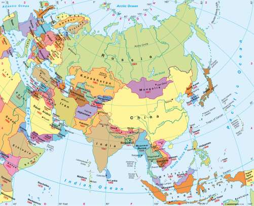 central and northern asia political map Maps Asia Political Map Diercke International Atlas central and northern asia political map