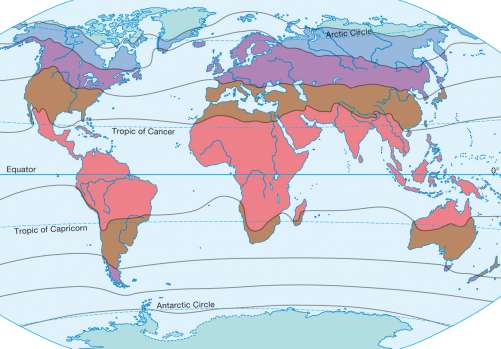 Climate Zone Chart