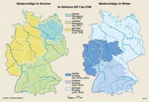 Diercke Weltatlas - Kartenansicht - Deutschland - Klimaregionen - 978-3