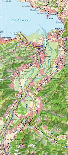 Diercke Weltatlas - Kartenansicht - Rheintal