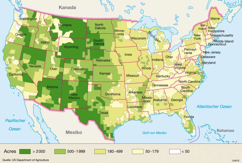 Diercke Weltatlas - Kartenansicht - Nord- und Mittelamerika