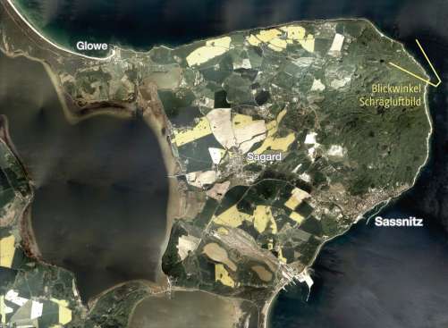 Diercke Karte Satellitenbild von Jasmund