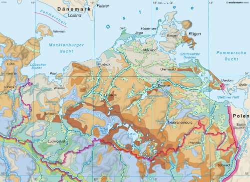 Diercke Karte Mecklenburg-Vorpommern – Böden
