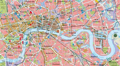 Diercke Karte London 