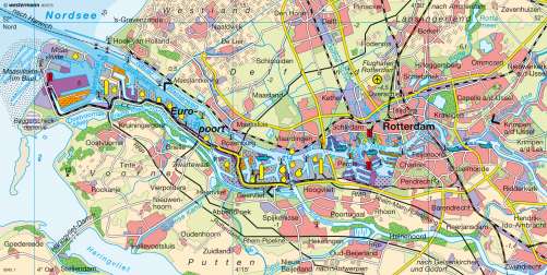 Diercke Karte Rotterdam – Europoort