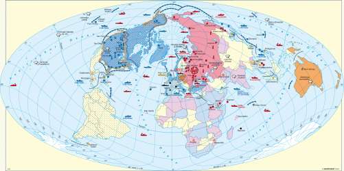 Diercke Karte Das Zeitalter des Kalten Krieges (1949-1989)