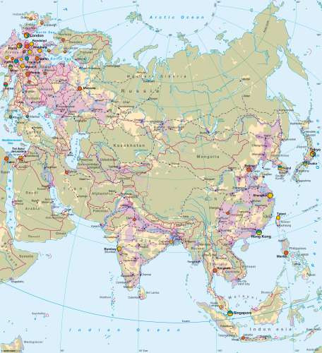 Maps - Economy (overview) - Diercke International Atlas