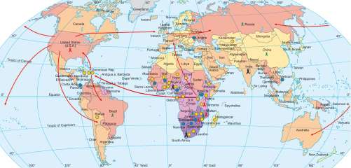 Maps - HIV/Aids - Diercke International Atlas