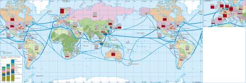 Maps - Globalized economy - Diercke International Atlas