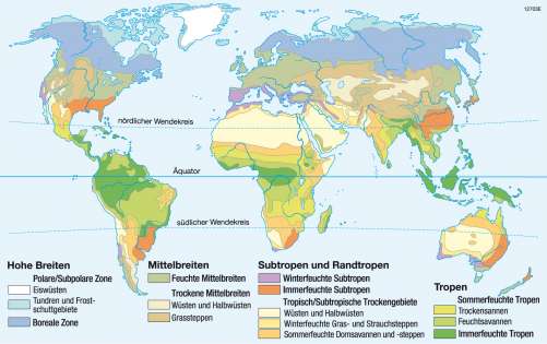 Diercke Weltatlas - Kartenansicht - Klimate Der Erde Nach Köppen/Geiger ...