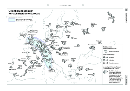 Diercke Weltatlas - Kartenansicht - Europa - Wirtschaft Heute - 978-3 ...