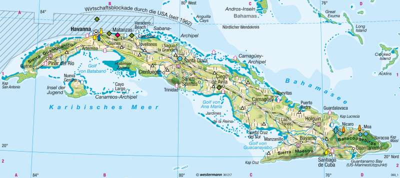 kuba karte atlas Diercke Weltatlas   Kartenansicht   Kuba   Außenwirtschaft   978 3 