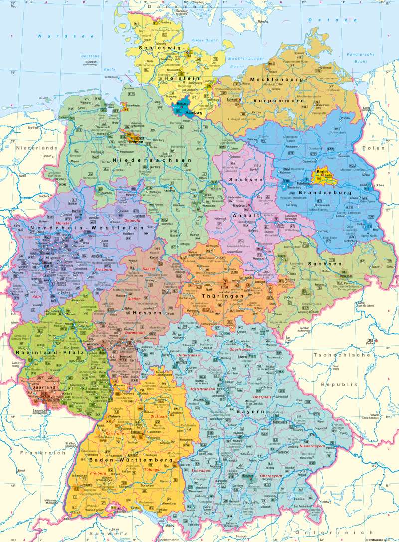 deutschlandkarte atlas Diercke Weltatlas   Kartenansicht   Deutschland 