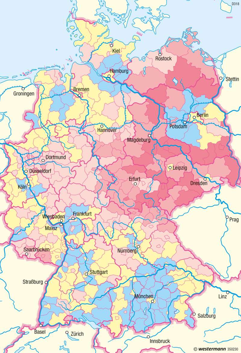 Deutschland | Bevölkerungsveränderung 2015-2030 | Deutschland - Bevölkerungsstruktur und -dynamik | Karte 81/5