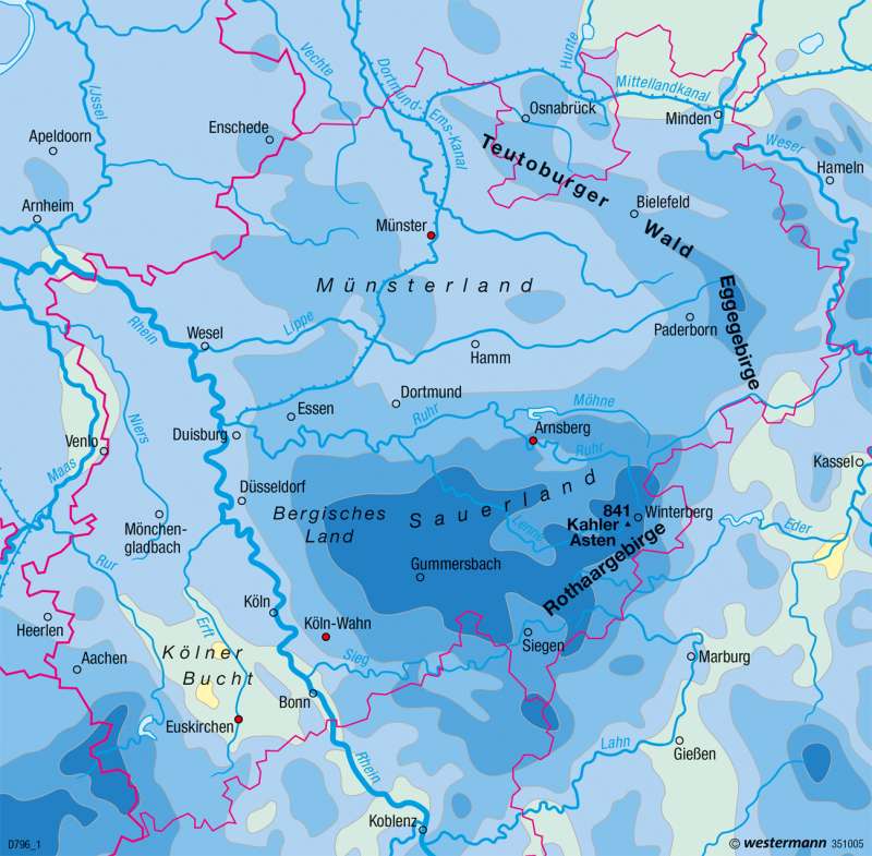 Nordrhein-Westfalen | | Landwirtschaft, Klima und Umwelt | Karte 17/4