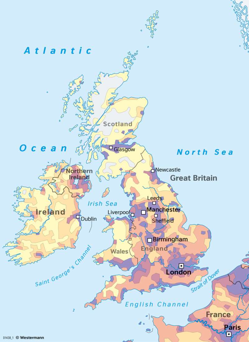 British Isles | Population | Orientation | Karte 83/3