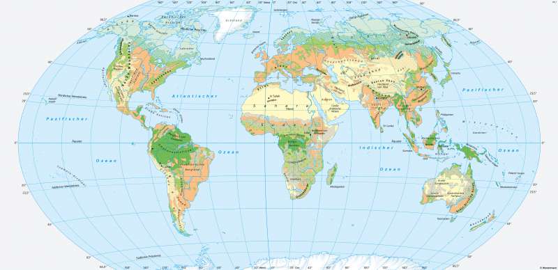 Diercke Weltatlas Kartenansicht Erde Landschaften Okozonen 978 3 14 100870 8 20 1 1