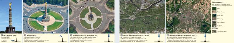 Berlin | Vom Bild zur Karte | Deutschland - Hauptstadt Berlin | Karte 72/1