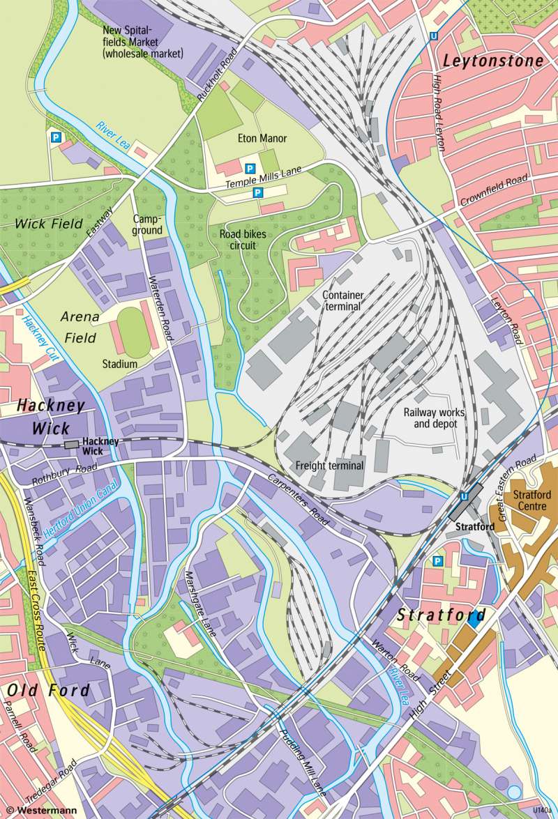 Stratford | Urban renewal | Urban development | Karte 87/3