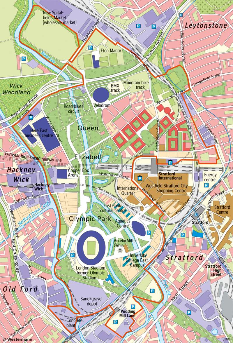 Stratford | Urban renewal | Urban development | Karte 87/3
