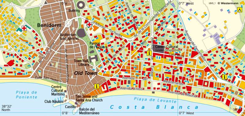 Costa Blanca (Spain) | Tourism and water management | Water scarcity and water stress | Karte 107/6