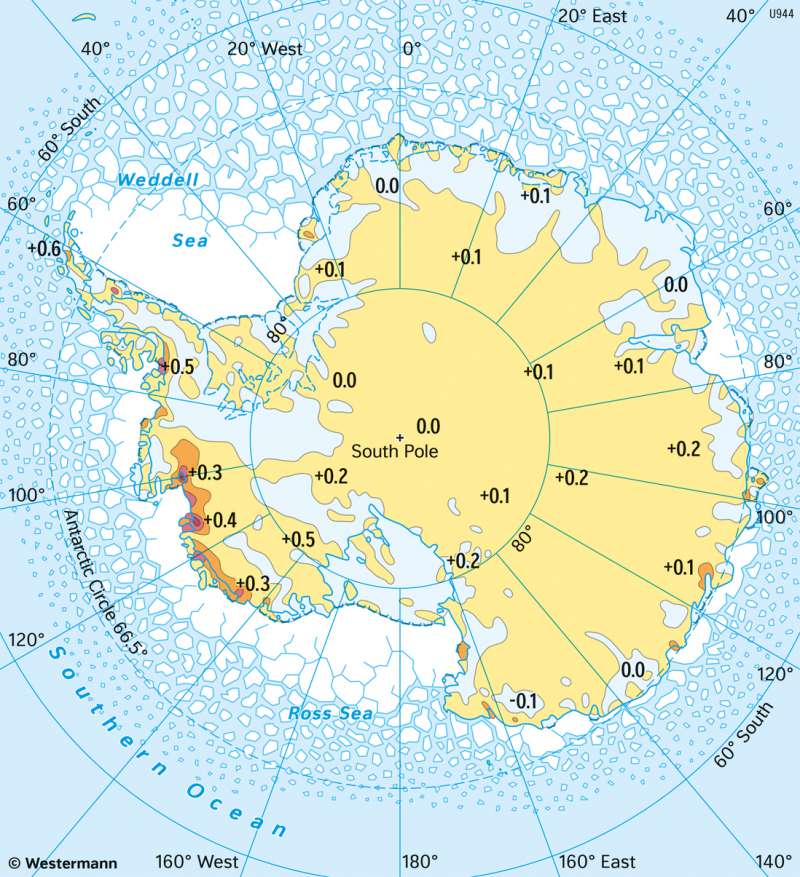 Antarctic | Ice conditions | Human activities and environmental change | Karte 200/2