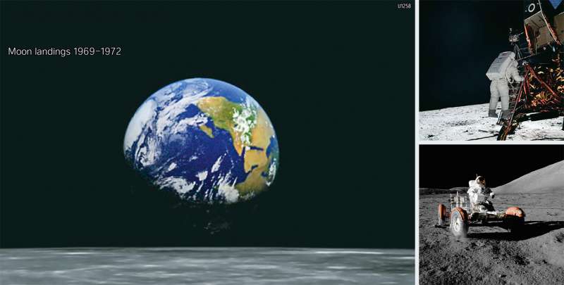 Universe | The Earth seen from the Moon |  | Karte 10/2