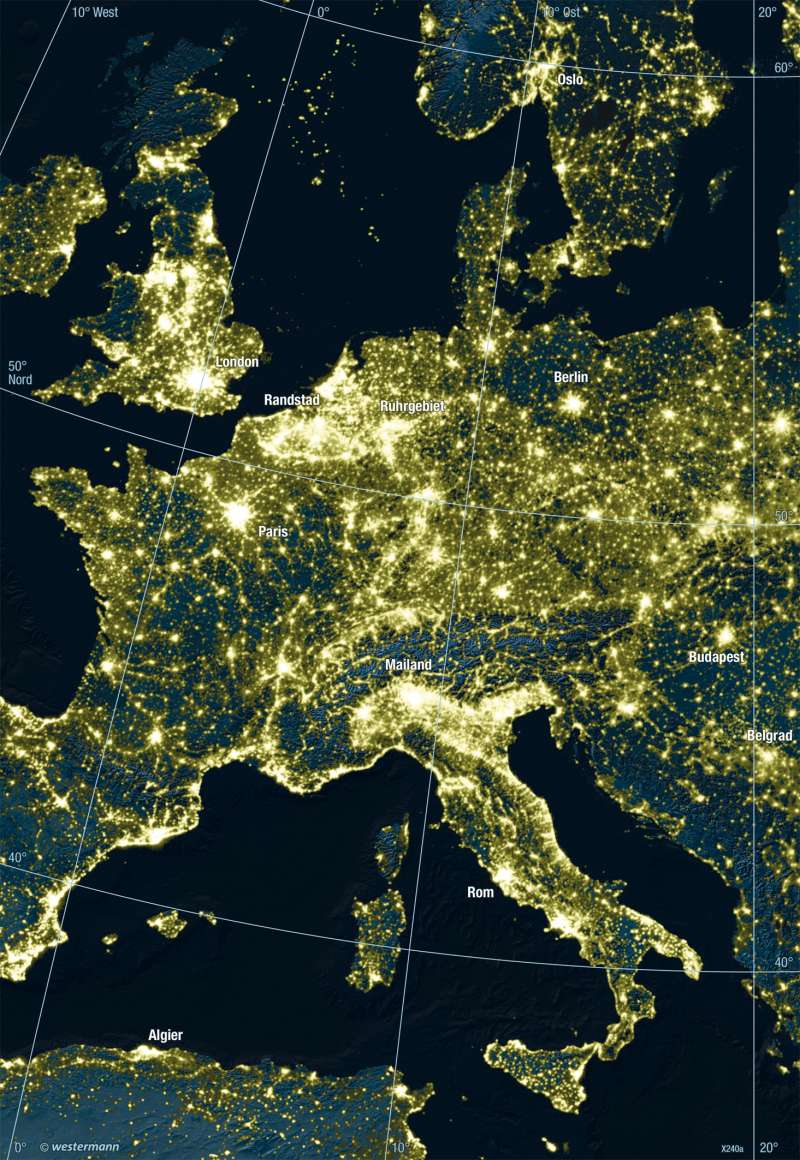 Europa Bei Nacht