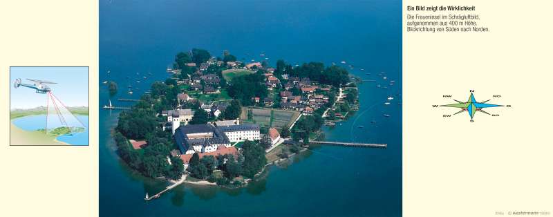 Fraueninsel | Kloster Frauenchiemsee | Vom Bild zur Karte | Karte 8/1