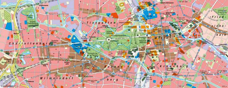 Berlin | Innenstadt | Dienstleistungsmetropole | Karte 41/3