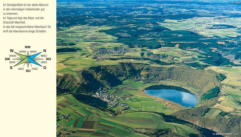 Meerfeld (Eifel) | Maar | Vom Bild zur Karte | Karte 8/1