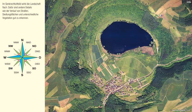 Meerfeld (Eifel) | Maar | Vom Bild zur Karte | Karte 8/1