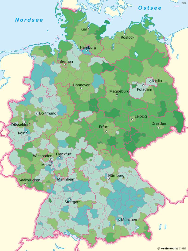 Deutschland | Ältere Bevölkerung | Deutschland | Karte 76/5