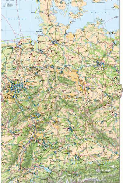 Diercke Weltatlas Kartenansicht Deutschland Wirtschaft - 