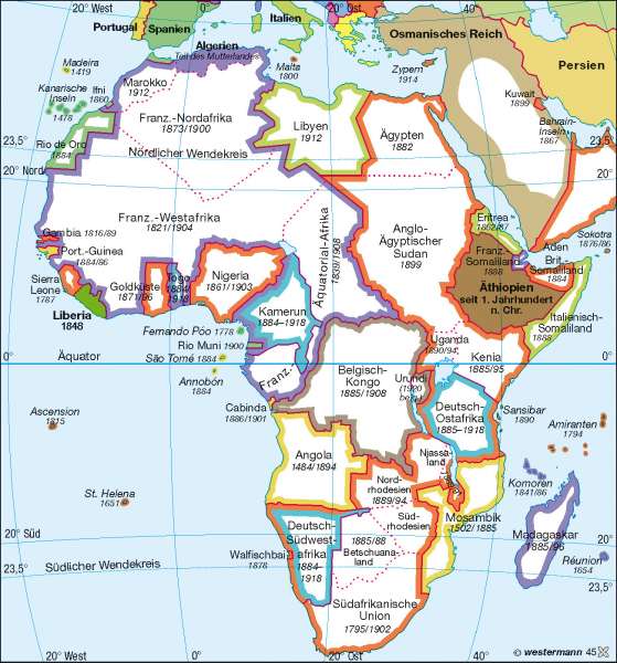 Kolonialzeit Afrika