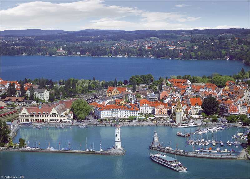 Lindau | Luftbild | Vom Bild zur Karte | Karte 8/1
