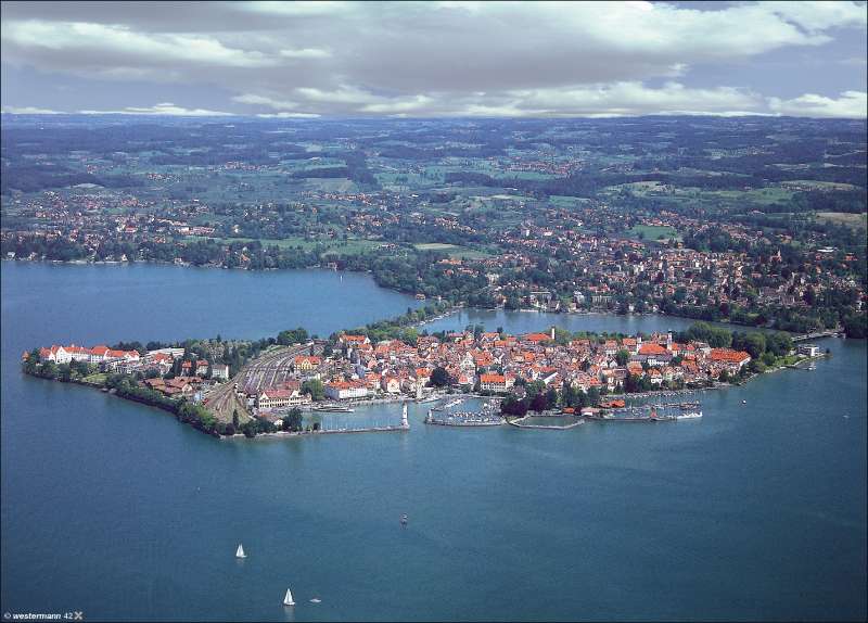 Lindau | Luftbild | Vom Bild zur Karte | Karte 8/2
