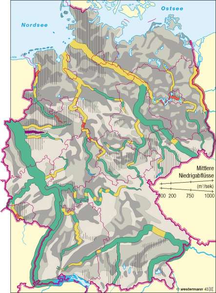 Gewässergüte/Grundwassergefährdung | | Deutschland – Umwelt | Karte 45/1