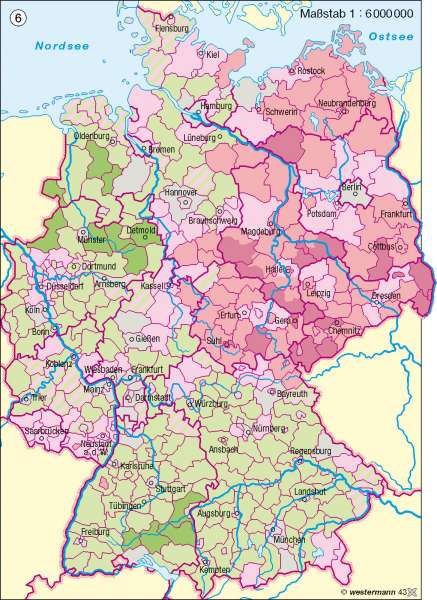 Altersstruktur 2020 | | Deutschland – Bevölkerung | Karte 57/7