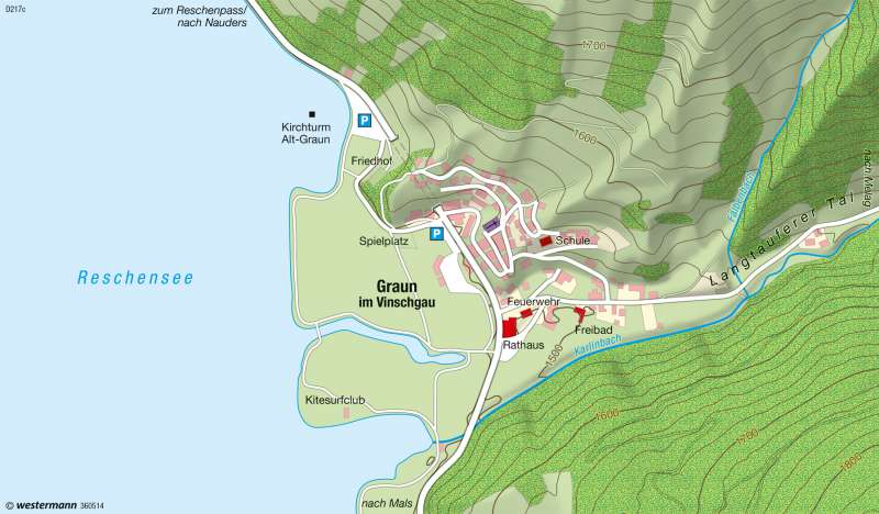 Graun im Vinschgau | | Vom Bild zur Karte – Graun im Vinschgau | Karte 10/3
