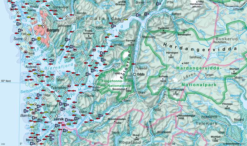 Diercke Weltatlas - Kartenansicht - Norilsk - Nickelabbau unter