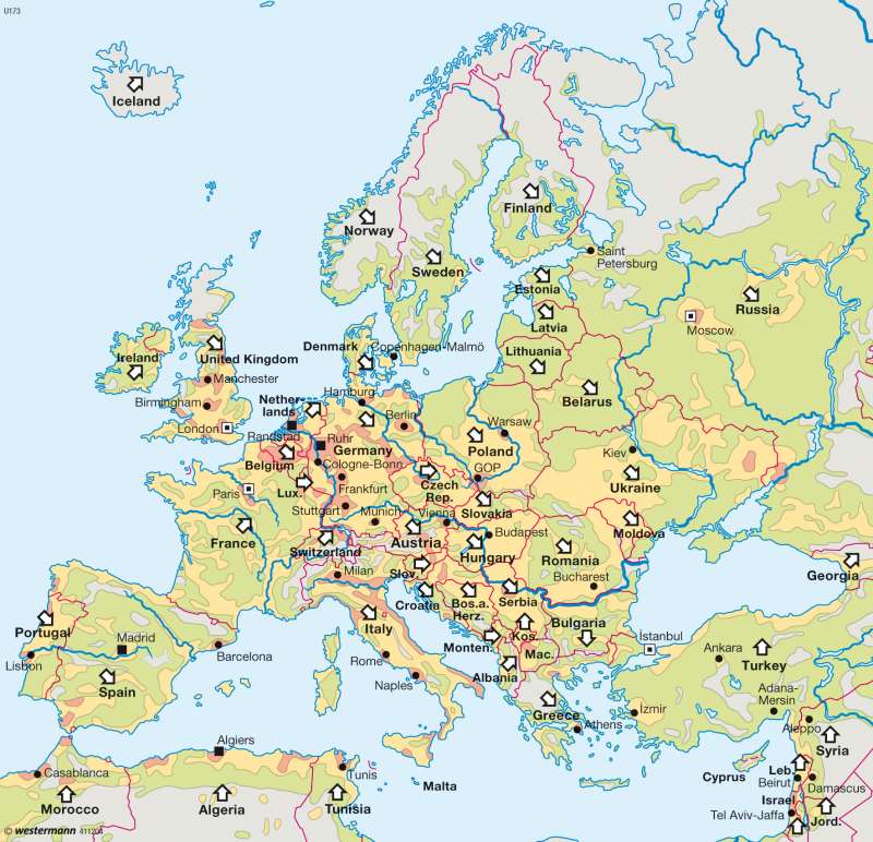 Population |  | Europe - Population | Karte 42/2
