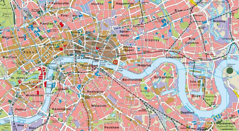 London |  | London and Paris - Global cities | Karte 68/2