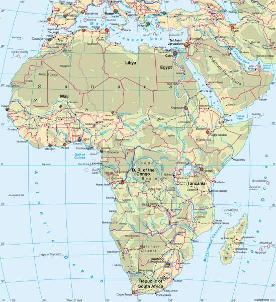 Economy (overview) |  | Africa - Economy | Karte 160/1