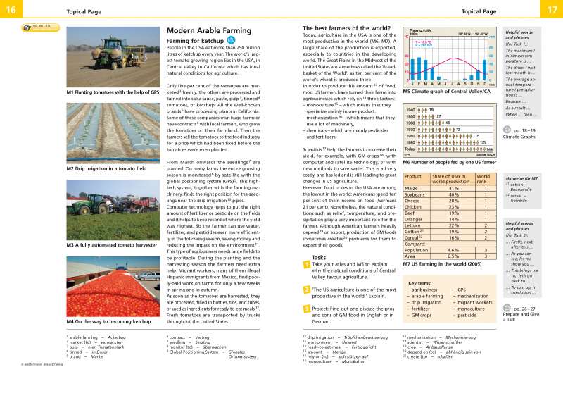 Modern Arable Farming |  | Topical Page | Karte 16/