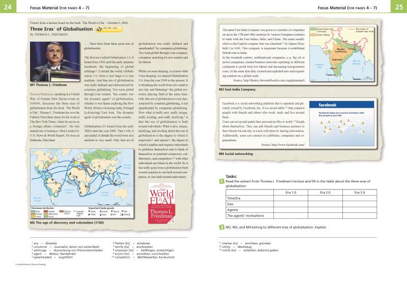 Three Eras of Globalisation |  | Focus Material | Karte 24/