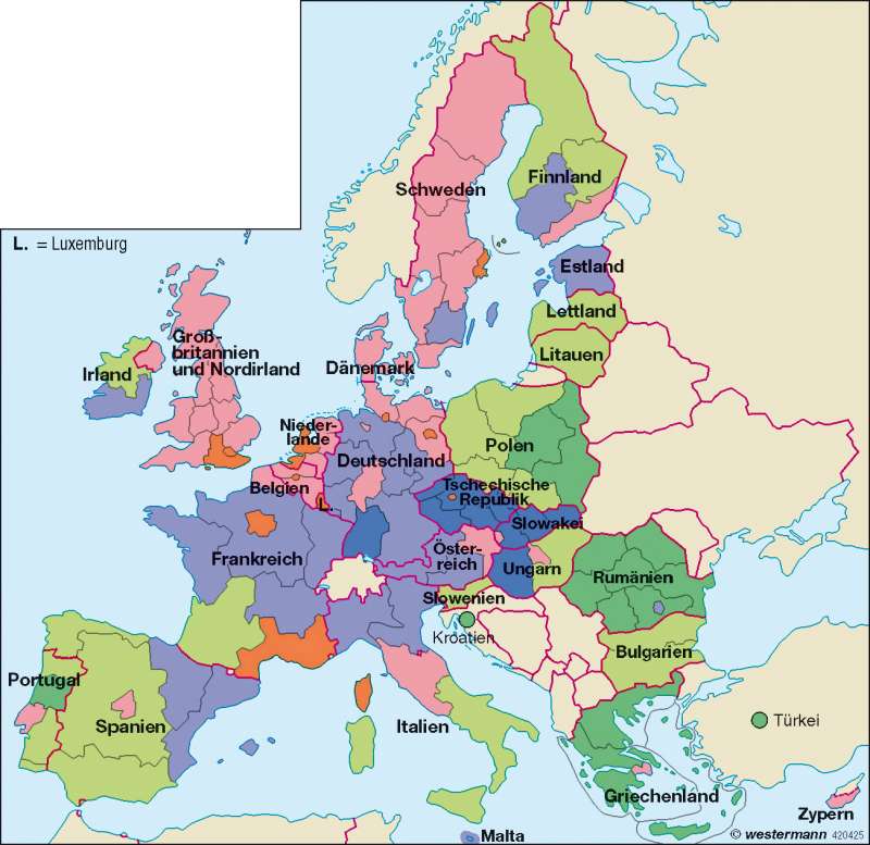 Erwerbsstruktur | | Europäische Union | Karte 86/1