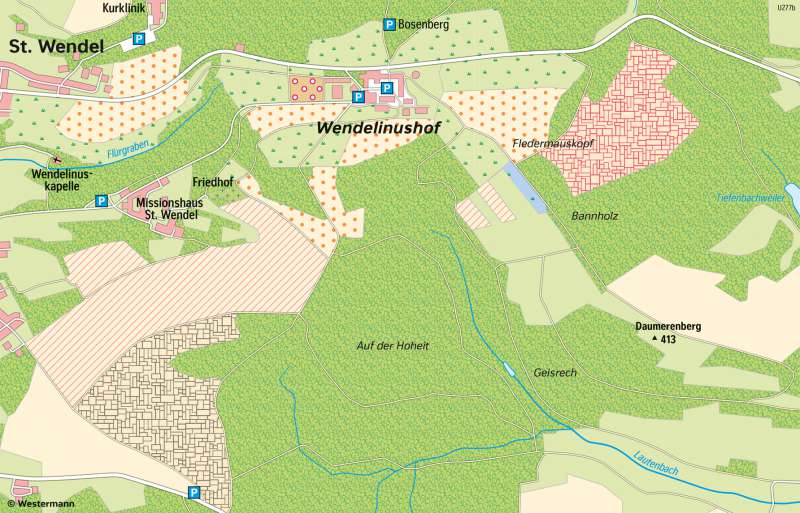 Wendelinushof (Sankt Wendel) | Nachhaltiger Landwirtschaftsbetrieb durch kleine Kreisläufe und kurze Wege | Saarland - Landwirtschaft | Karte 15/2