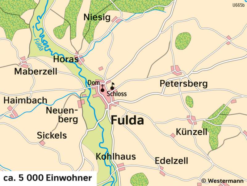 Fulda | Stadtentwicklung | Fulda - Räume im Wandel | Karte 25/4