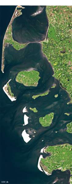 Nordfriesland | Gezeiten | Deutschland - Tourismus und Naturschutz | Karte 53/2